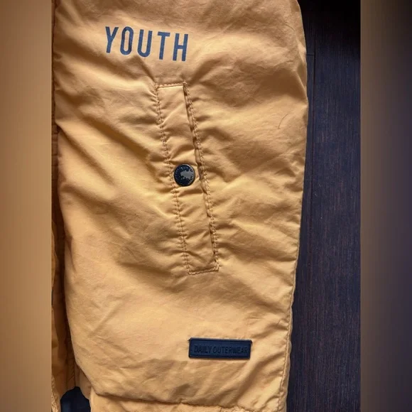 Zara Kids Yellow Jacket Future Collection Size 6 - Picture 5 of 10